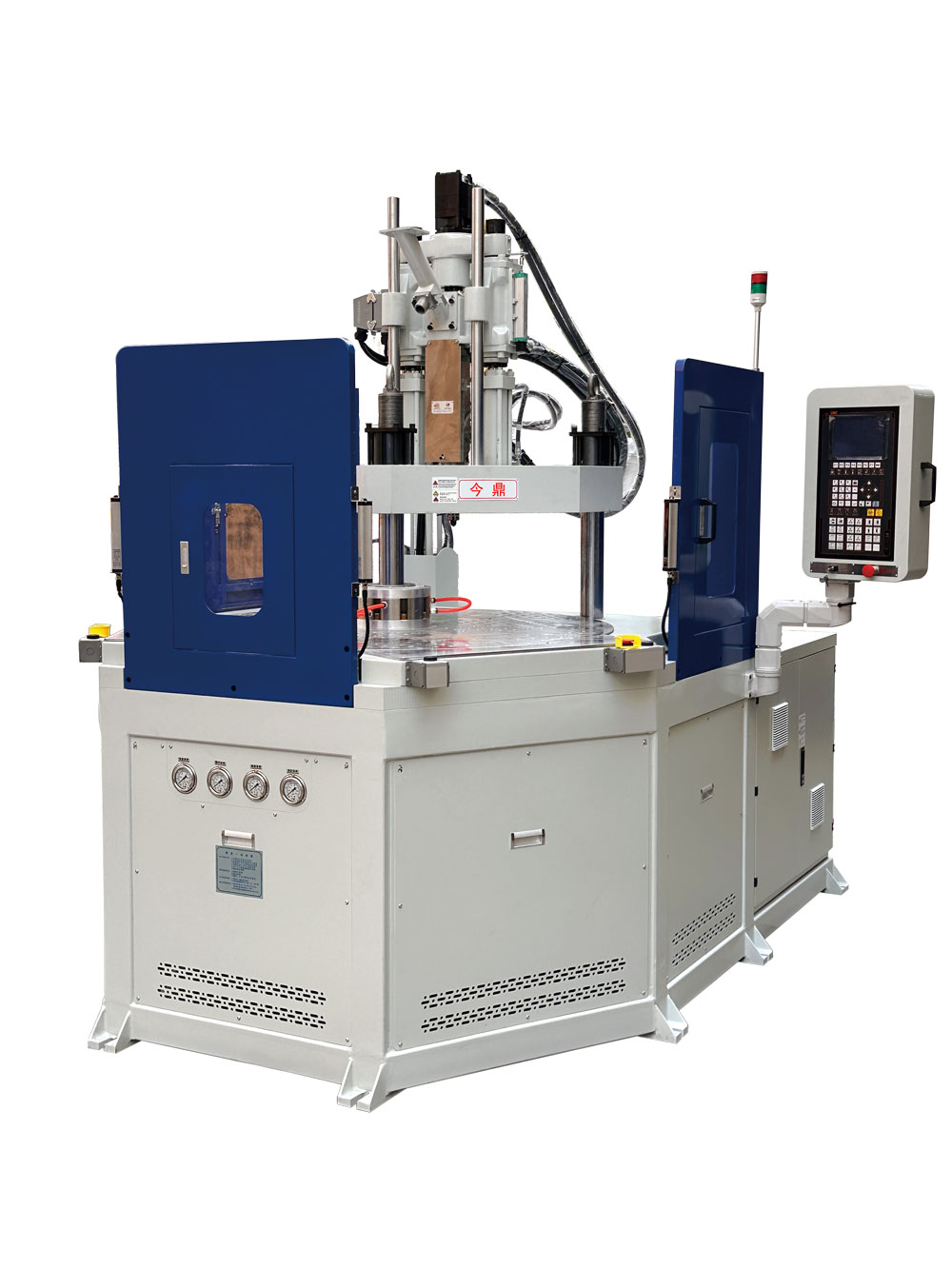 JTT-850-2V3R转盘立式注塑机