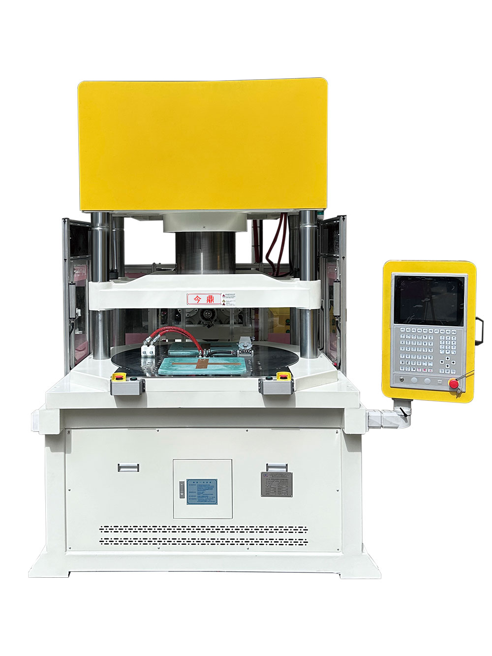 JTKR-1600-2R（双伺服、转盘）立锁卧射注塑机