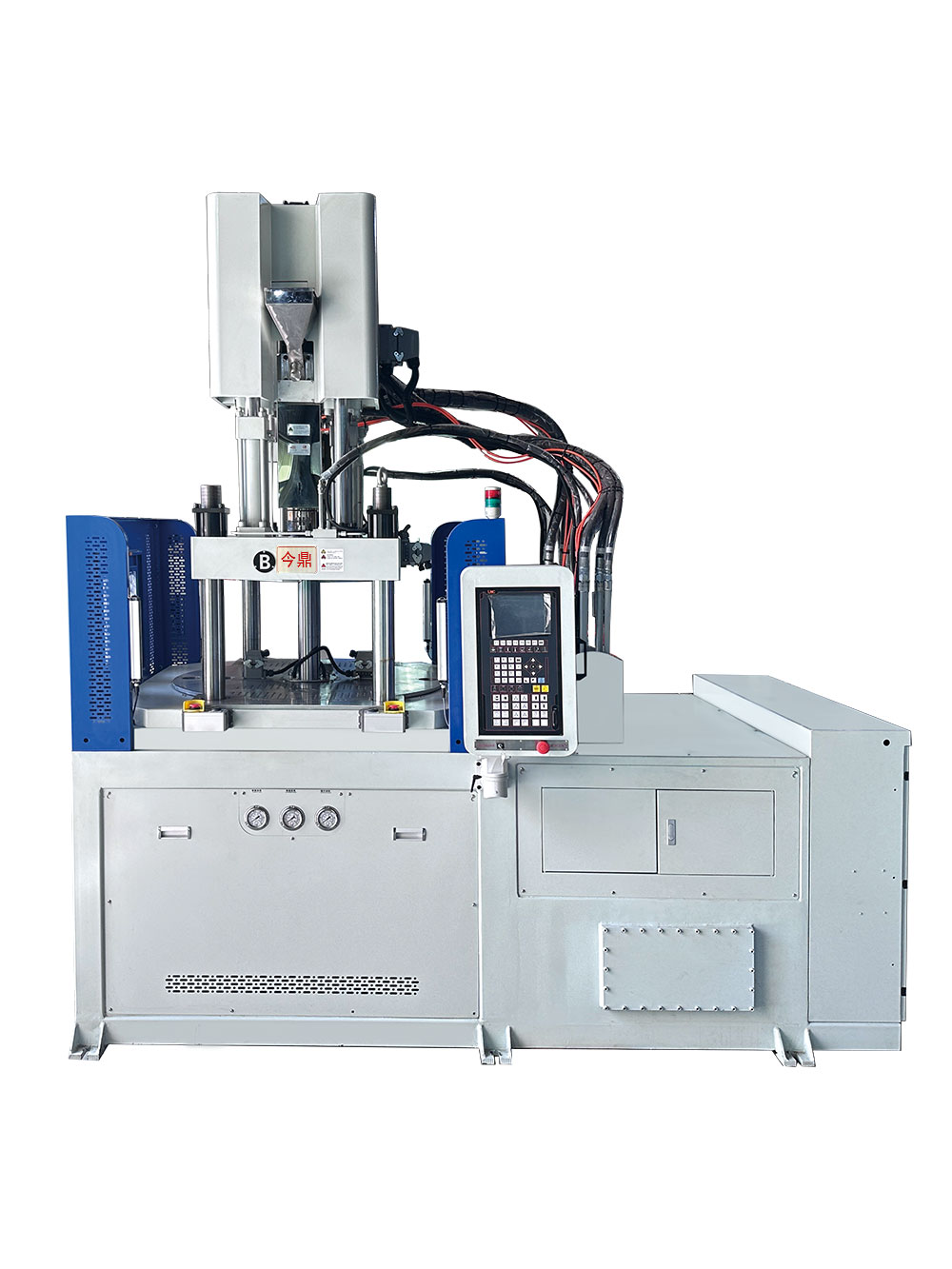 JTT-1700-2V2R双色转盘立式注塑机