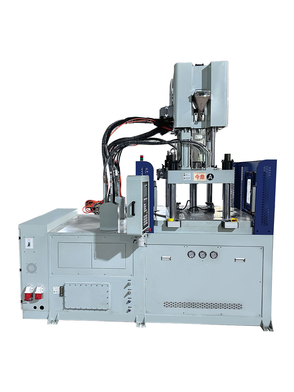 JTT-1700-2V2R双色转盘立式注塑机
