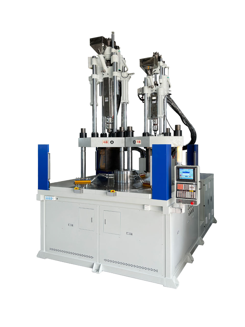 JTT-3500-2V3R（双色、转盘）立式注塑机