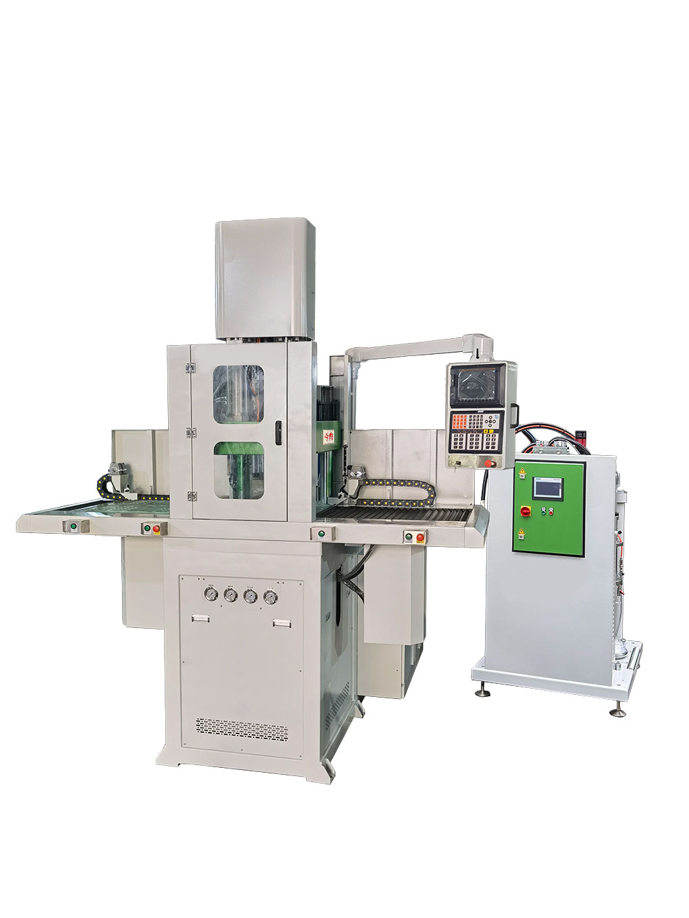 JTT-1600DM双滑板液态硅胶立式注塑机
